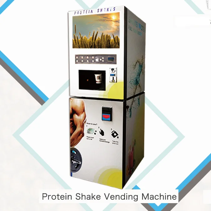 4 Options Chilled Auto Protein Powder Drink Vending Machine Buy