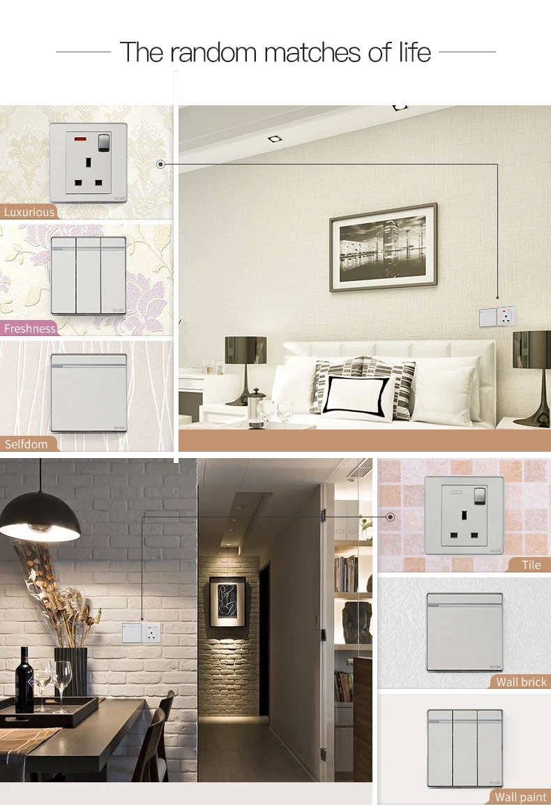 250v electrical wall switched 2 gang socket uk standard