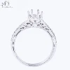 Modern Solitaire Shank Ring 1.00 Carat White Gold Diamond Affordable Anniversary Engagement Ring