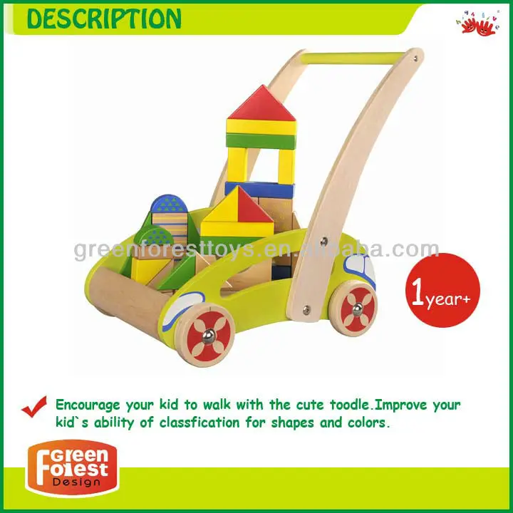 wooden toddle truck