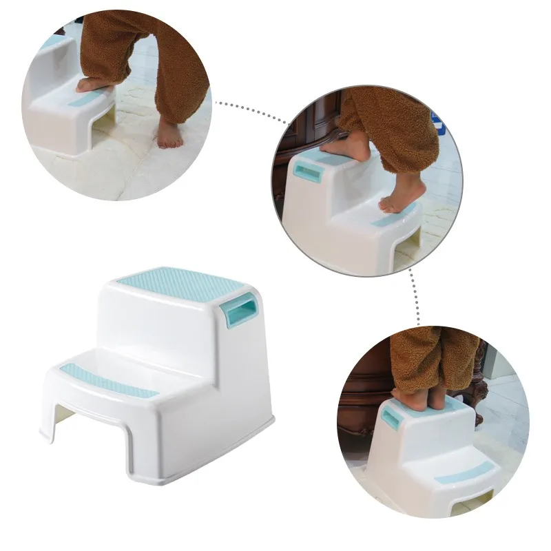 Toddler Stool For Toilet Potty Training Slip Resistant Soft Grip For