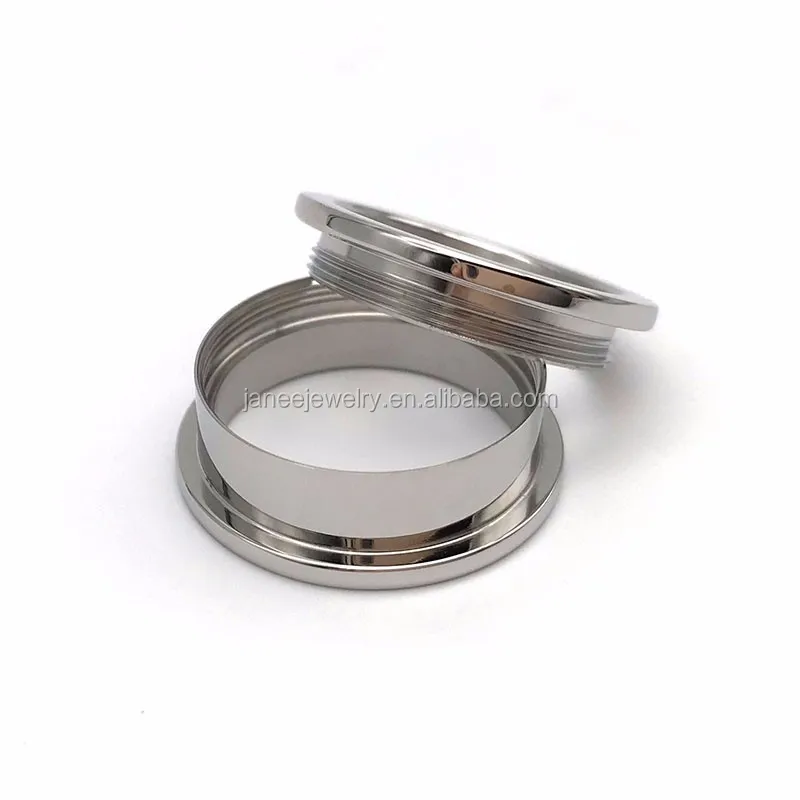 Custom Made Jewelry Ring Blanks - 316L Stainless Steel