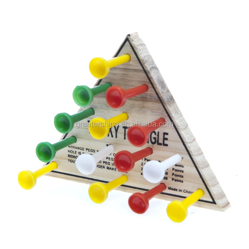Triangle Peg Board Game Buy Wooden Peg Board Game,Triangle Wooden Peg