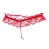 New Women pearl Seamless t back G String Sexy Underwear, Lace Panties G-Strings Transparent sexy underwear