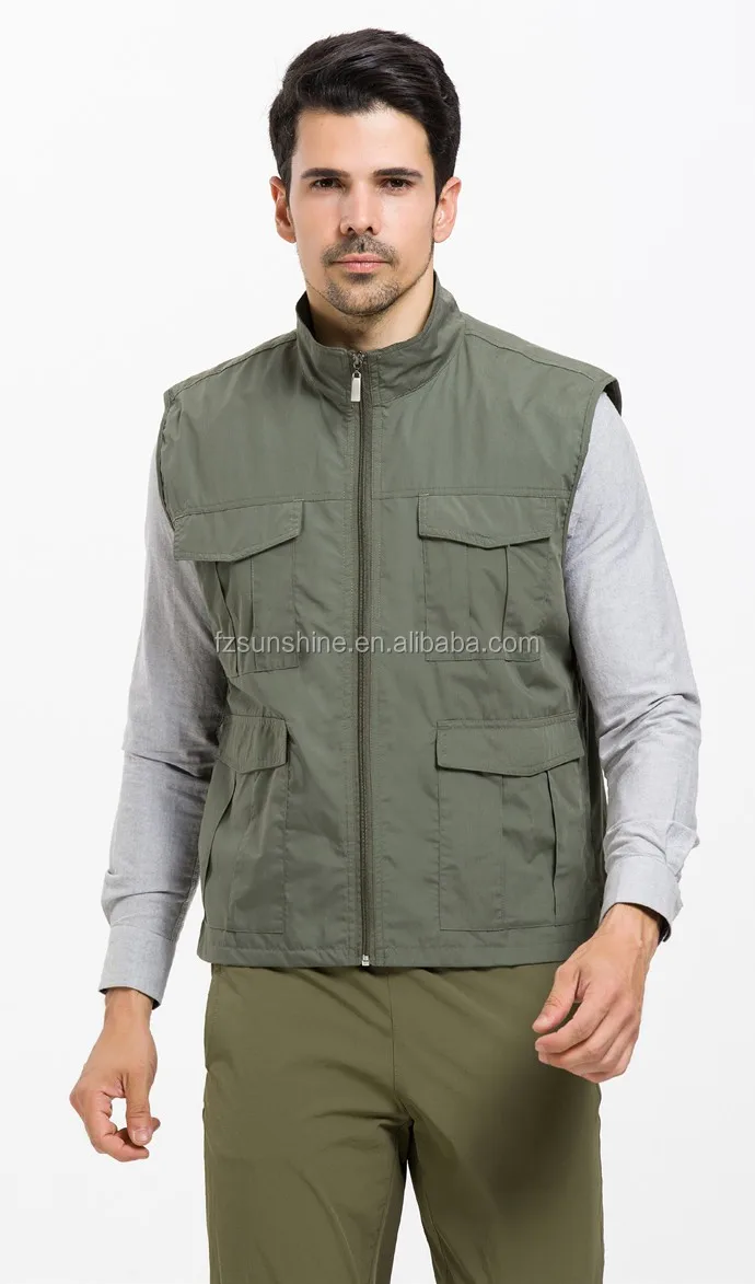 2016 Waterproof Lightweight Man Cotton Tactical Photography Vest - Buy ...