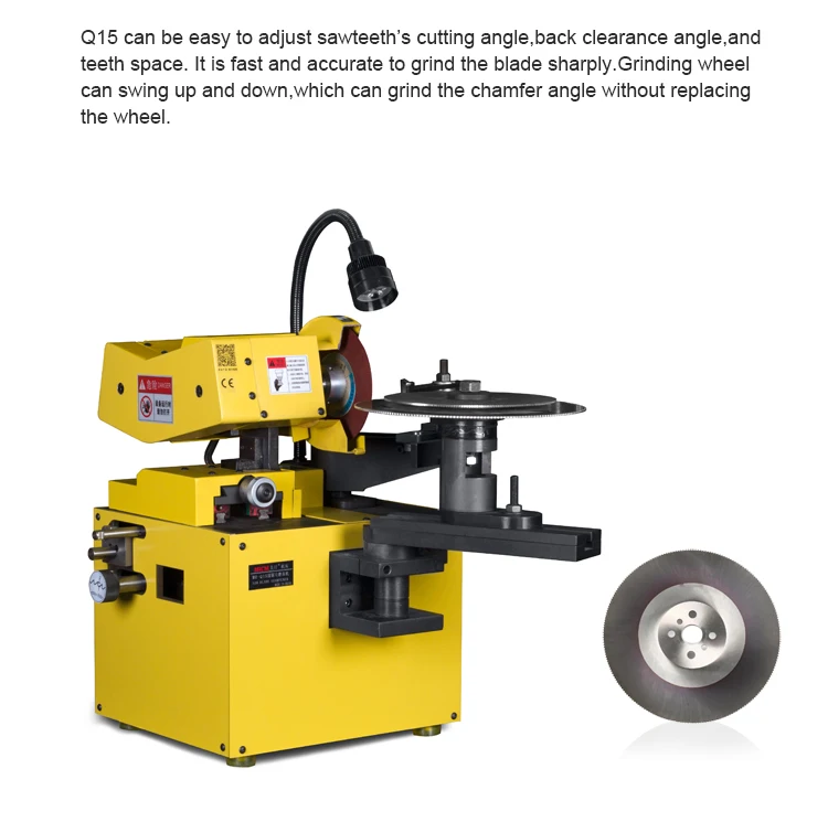 Mrq15 Small Manual Hand Circular Saw Blade Sharpener Machine Buy