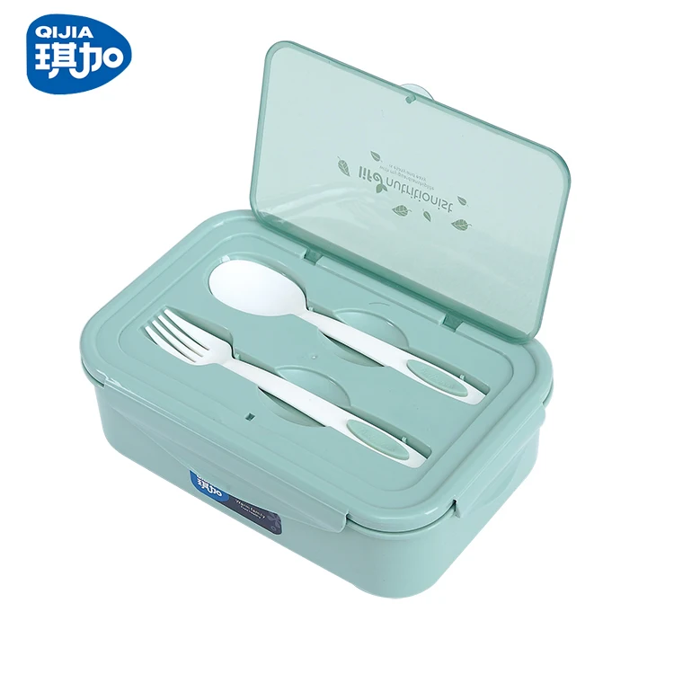 Promotional 3 Compartments Pp Plastic Bento Box Kids School Tiffin Box