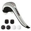 Double head electric massage hammer good price with 3 sets replaceable massage nodes
