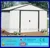 Modern Prefab Flat Pack Garden Shed / Metal Shed For Sale 