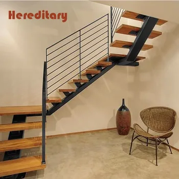 De Madera Prefabricada Escaleras Metal Largueros De Hierro Forjado