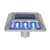 High quality super bright cat eyes solar 6led surface road stud