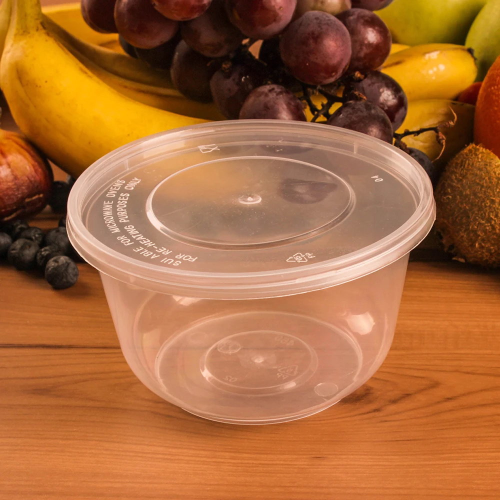 450ml Plastic Airtight Storage Box Round Dried Fruit Container - Buy ...