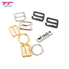 Morecredit Best Seller Non Faded Sea Water Resistant Metal Bra Strap Adjuster Slider Directly Factory