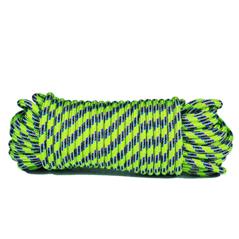 8mm High Strength Accessory Cord Nylon Safety Rope For Climbing Rescue