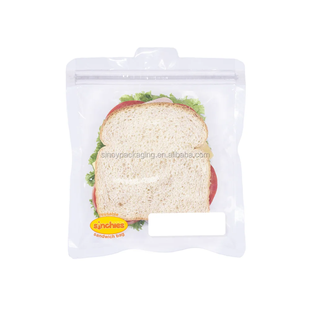 Clear Plastic Bag Bread, Packing Sandwiches