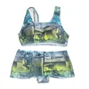 MingYong Hihg Quality Women Figure Print Beach Bathing Suit