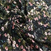 alibaba hot selling 100% recycle chiffon dress fabric stocklot from rpet bottles materials