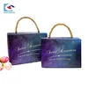 Custom starry sky printed cardboard paper candy gift chocolate packaging boxes for Christmas