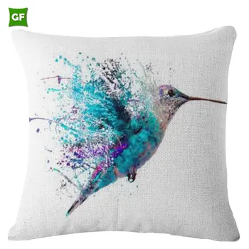 Fashion Relaxation Dragonfly Print Style Comfortable Custom Made Fashion Relaxation Dragonfly Print Style Comfortable Custom Made Sofa Back Cushion Cover Whole