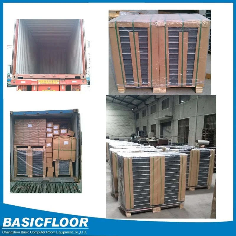 anti-static floor system