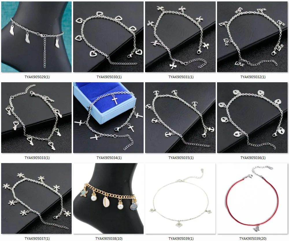 Handmade Elastic Anklet Jewellery