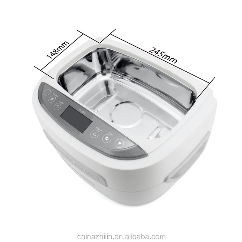 2.5L power adjustable dental instruments ultrasonic cleaner