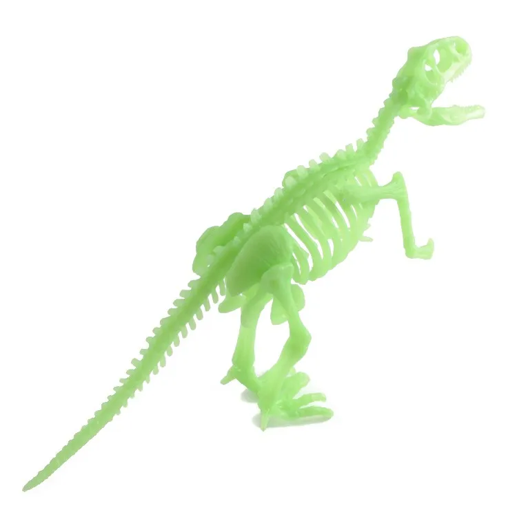 Education Plastic Mini Dinosaur Fossils Toys With Noctilucent, View ...