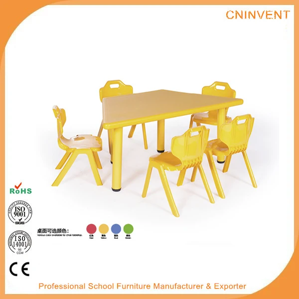 Children School Furniture,Children Adjustable Table And Chair Set