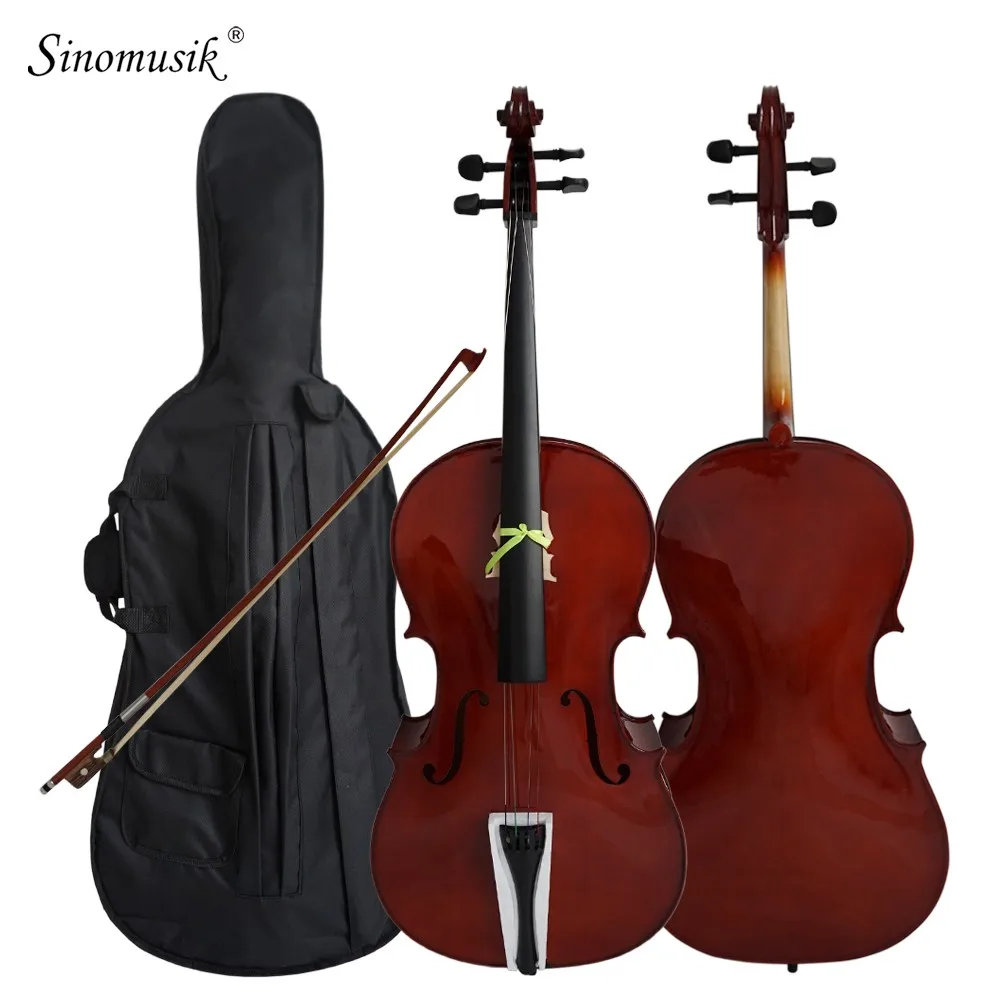 Gloss Red Brown Cheap Price Beginner Cello For Students Buy Cello