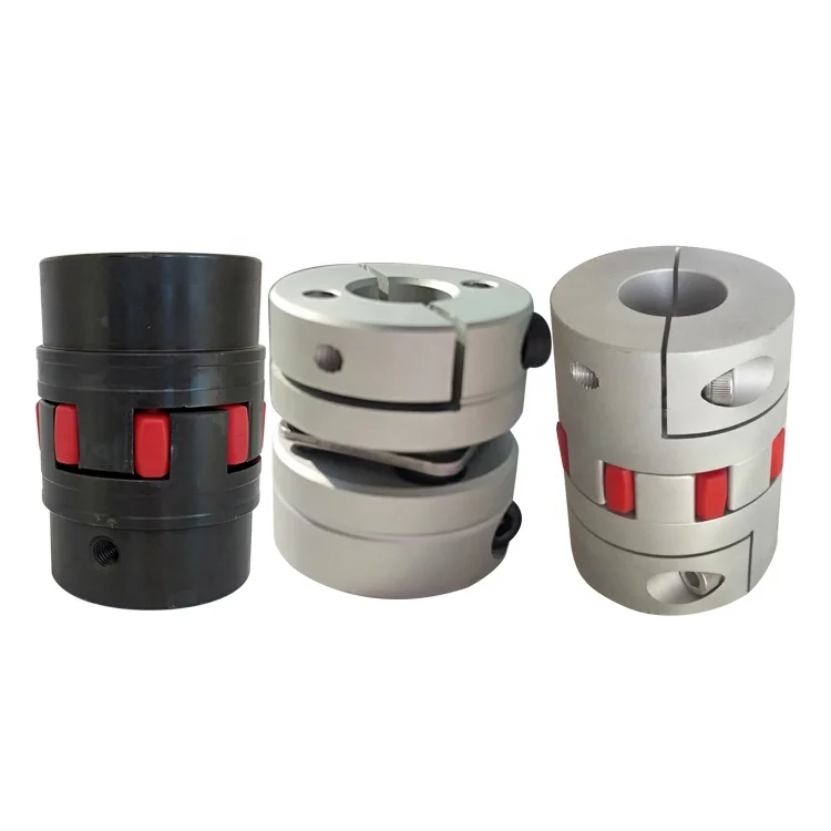 CNC Motor GFC Jaw spider plum Shaft Coupler Flexible Coupling D20 L25 4mm 5mm 6mm 6.35mm 7mm 8mm 10mm .25 1/4