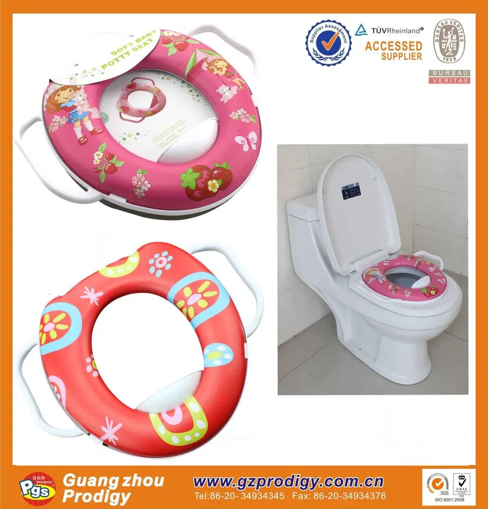 Sponge New Design Baby Portable Baby Plastic Toilet Seat Kids Toilet