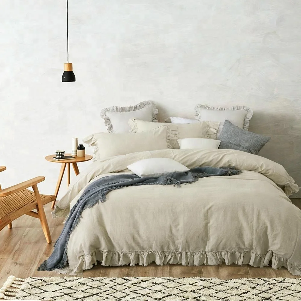 Linen Bed 100 Pure French Linen Duvet Cover Sets Customer Size