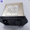 10A /250V AC Socket Low Loss EMI emc Filters with Switch