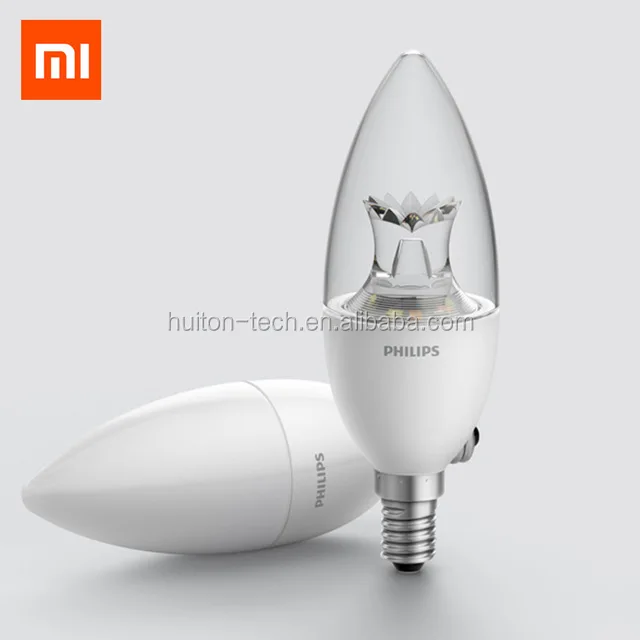 Original Xiaomi Smart LED Lamp Wifi Remote Control by Mi home App E14 Bulb 3.5W 0.1A 220-240V 50/60Hz 250ml/200ml smart Home kit