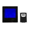 Multi-channel Thermocouple Thermometer Radio Controlled Non Wood Look Weather Station with Rain Gauge Sensor