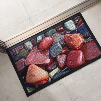 Sublimation Printing River Pebble Stone Door Mat Buy River Pebble Stone Door Mats Door Mats River Pebble Stone Sublimation Printing River Pebble