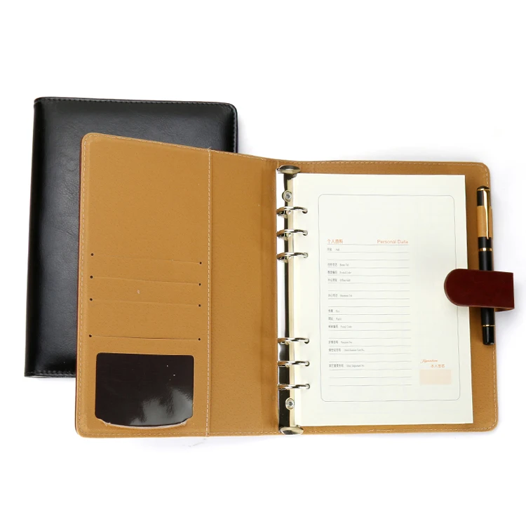 La-579 6 Rings Agenda - Buy 6 Rings Agenda,Leather Ring Binder Agenda ...