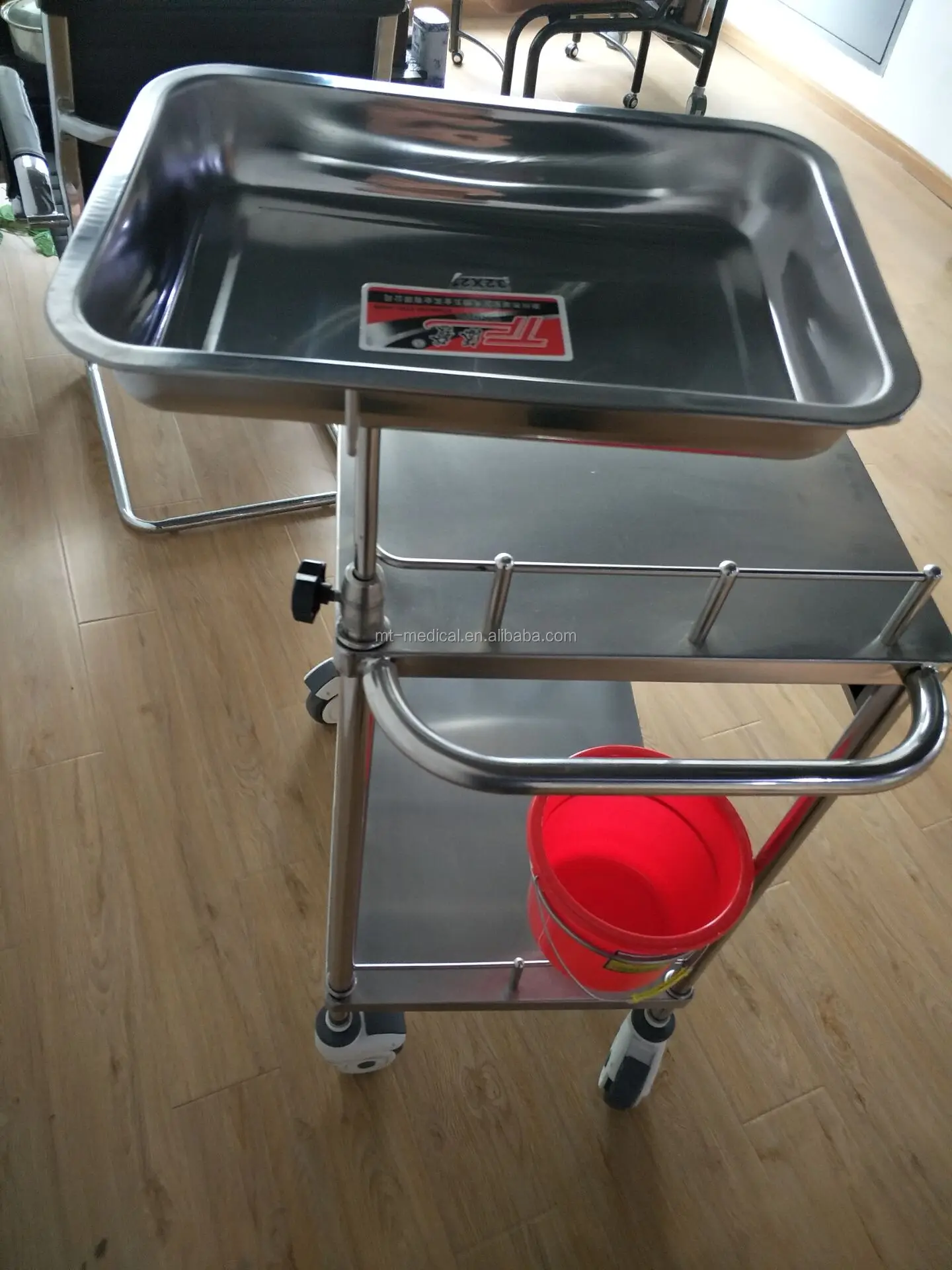 Hospital furniture hot selling warehouse nursing and emergency medical trolley