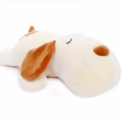 white puppy plush