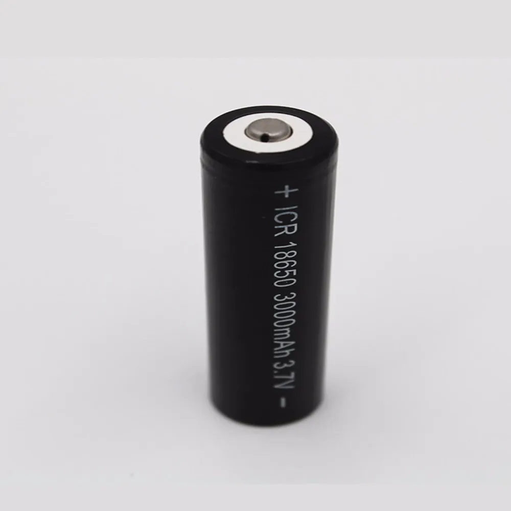 Ce Rohs Chargeable Batteries Icr 18650 3000mah 3.7v Li-ion Battery For ...