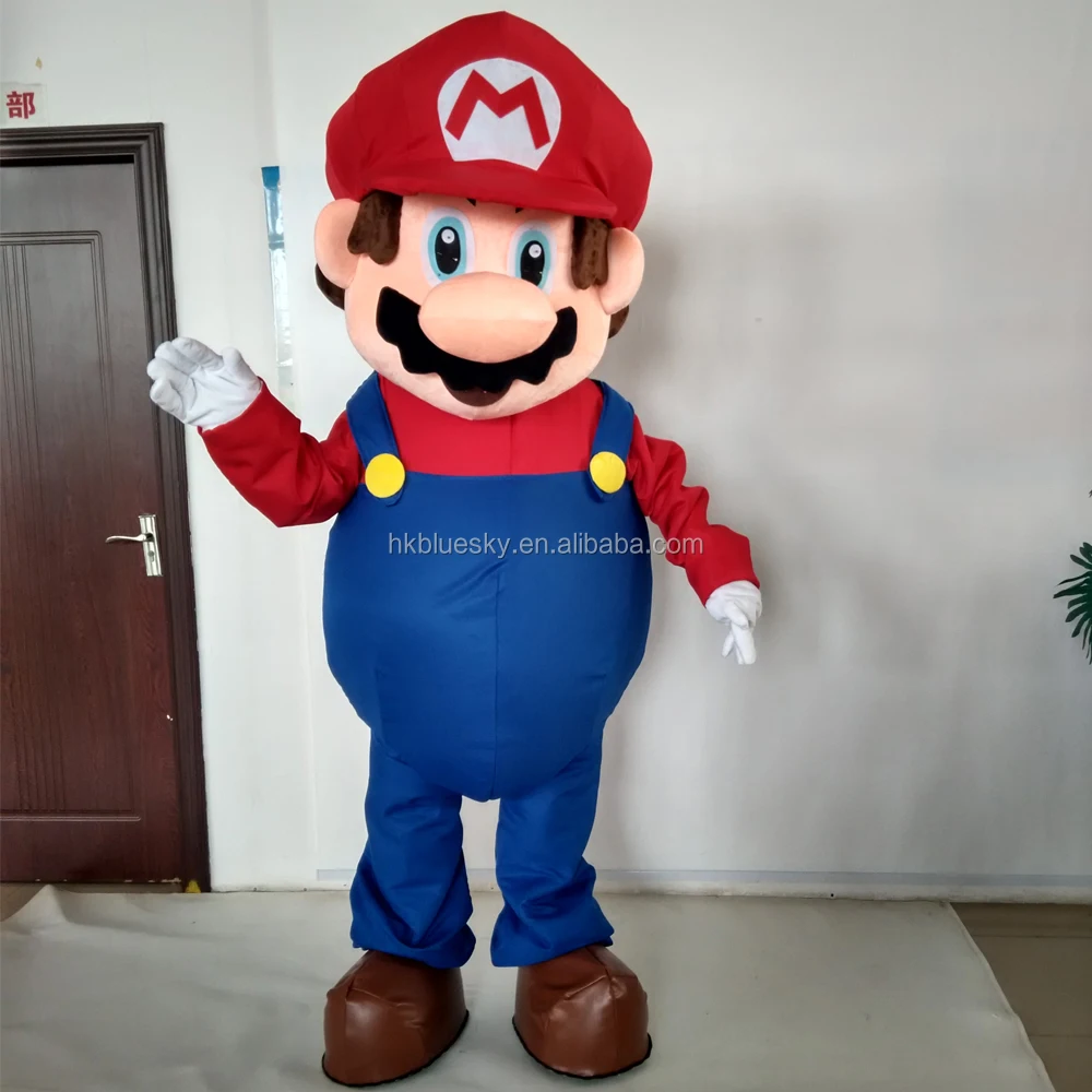 Adult Super Mario Brother Mascot Costume For Sale Buy Super Mario 