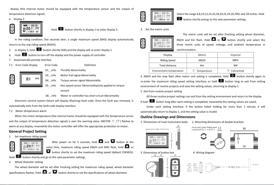 48v 1500w Electric Bike Conversion Kit with LCD Display China Supply