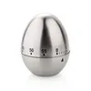Kitchen timer/Reminder Stainless steel egg-shaped countdown machinery kitchen tools supplies.