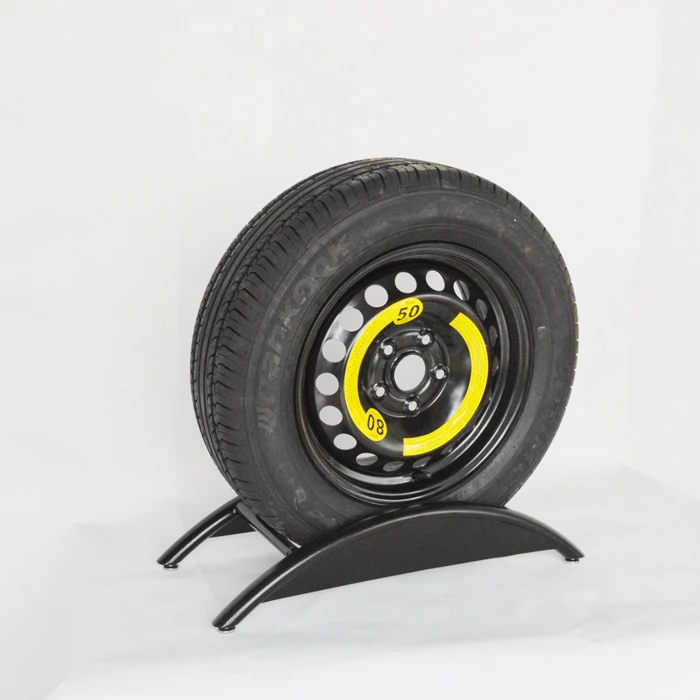 Mobile Tire Rack Moving Display Stand Tire Display Car Tire Display