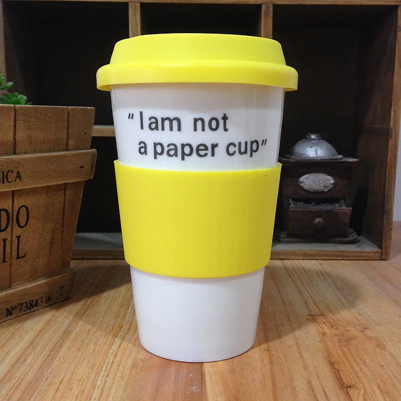 Zogift Sublimation Custom Double Walled Ceramic Tumbler Porcelain Take