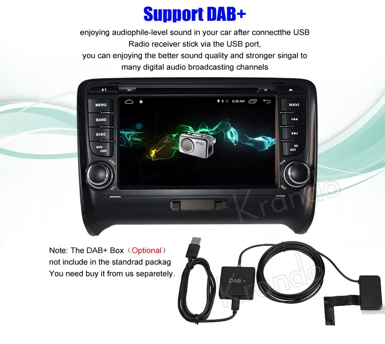 for audi tt car multimedia system