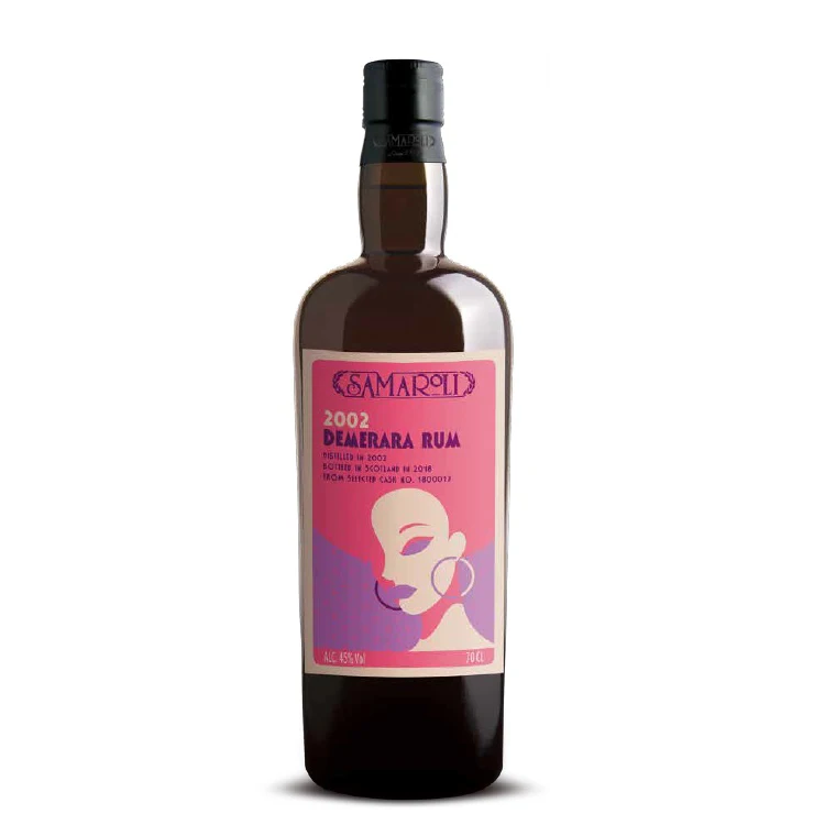 2002 Demerara Rum Vanilla Whisky Tones Of Cocoa And Dried Firuts Rum