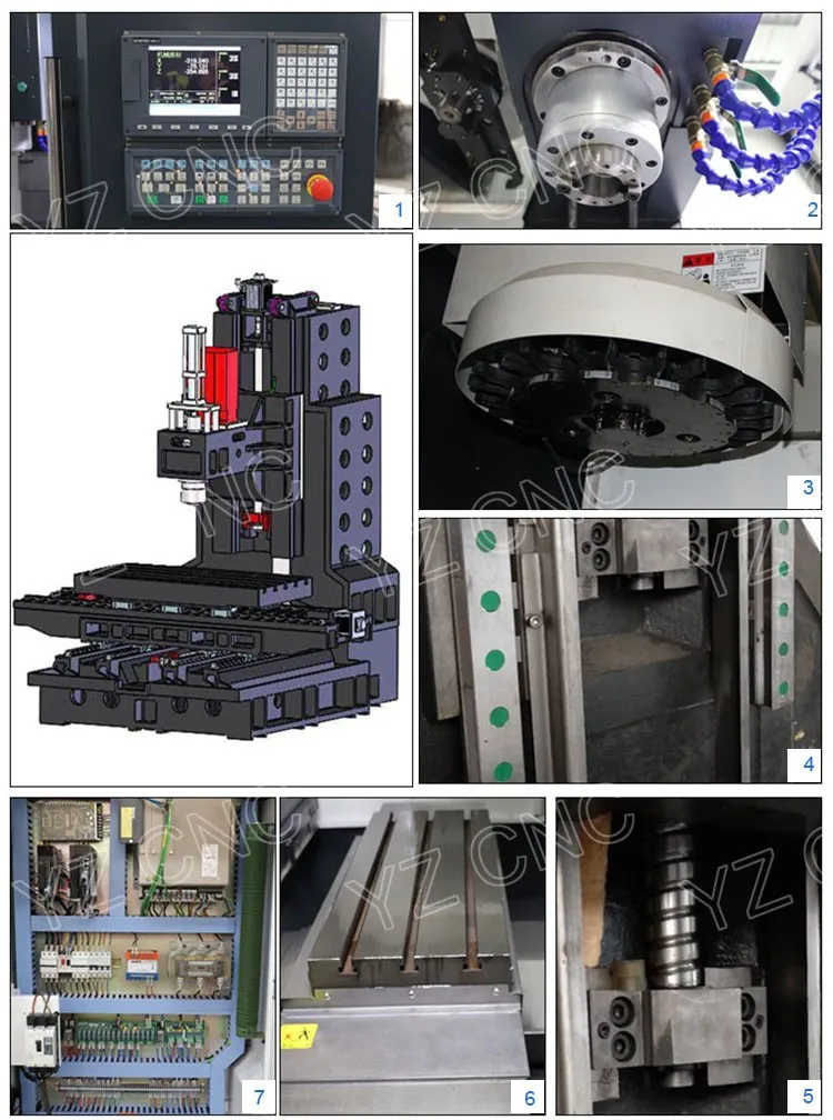 VMC650 VMC-650 VL650 CNC Milling Machine With Price