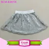 Children Clothing Bulk Wholesale Cheap Tutu Skirt silver glitter Sequin baby Girls skirt