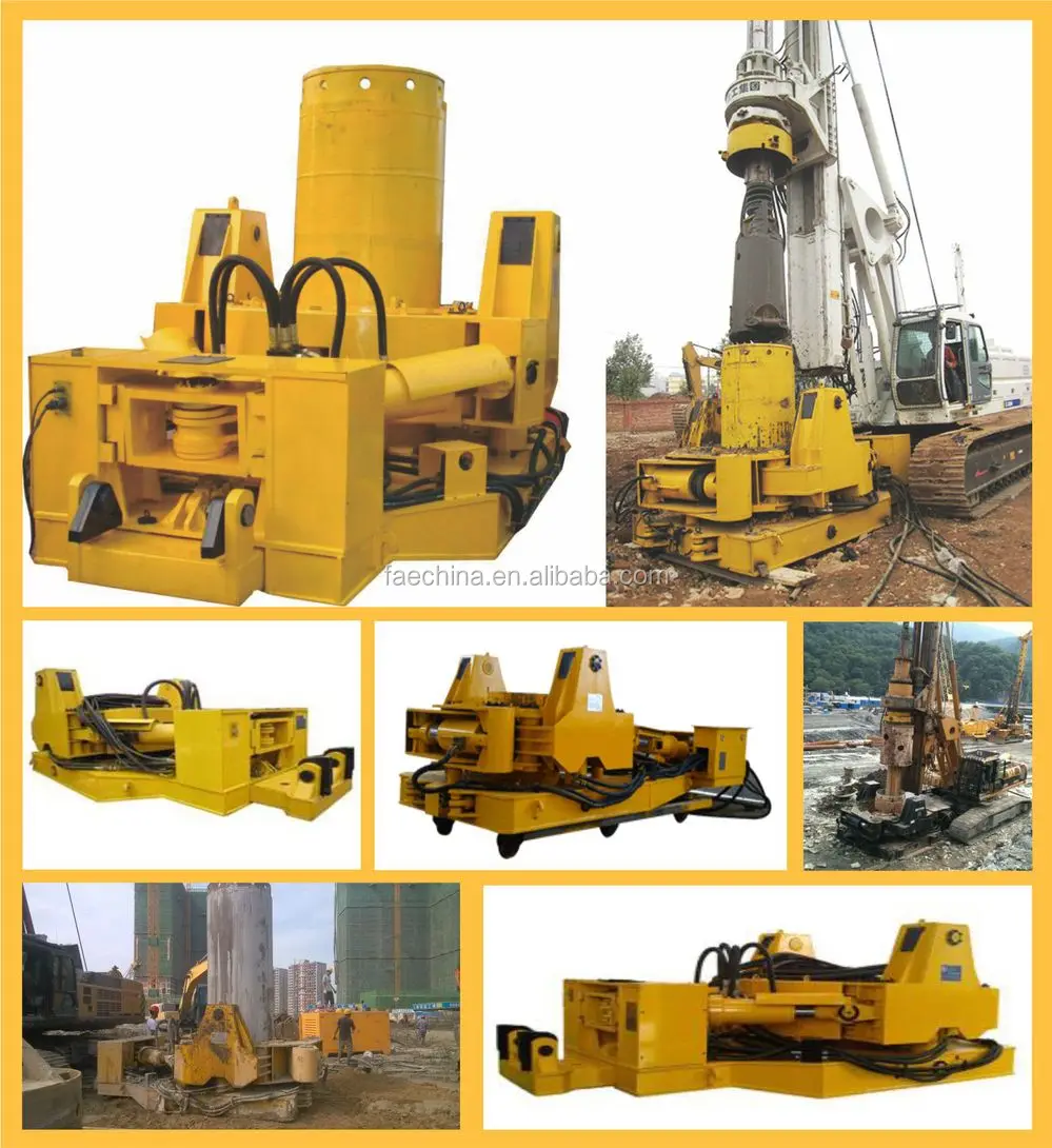 Foundation piling bauer-bg 28 drilling casing tube